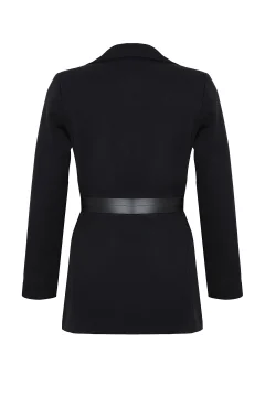 سترة سوداء منسوجة - Фото 5