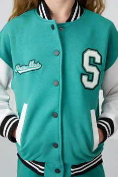 سترة جامعية مطرزة - Фото 8