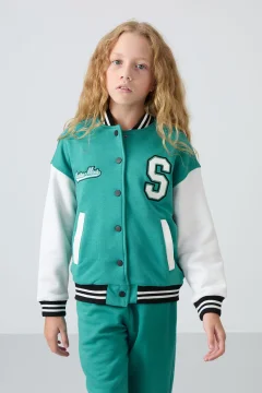 سترة جامعية مطرزة - Фото 3