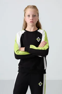 طقم بدلة رياضية بناتي - Фото 2