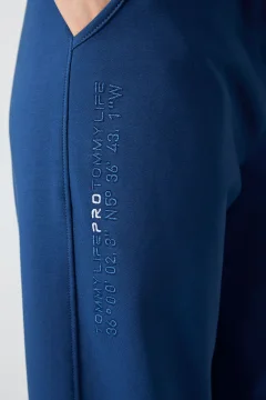 طقم بدلة رياضية نسائية باللون الازرق الداكن - Фото 5