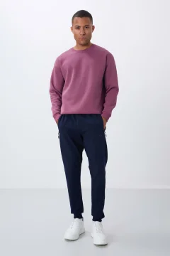 بنطال رياضي رجالي باللون الازرق الداكن - Фото 6