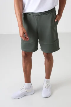 شورت رجالي كاكي ناعم ومريح - Фото 6