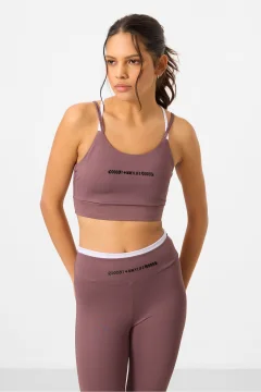 طقم رياضي تي شيرت كابري قصير وبنطال ضيق - Фото 8