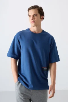 Parliament Cotton Thick Soft Textured Oversize Fit Printed Men's T-Shirt - 88322 - Фото 1
