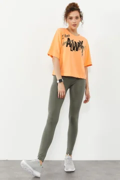 Çağla High Waist Recovery Slim Fit Skinny Leg Women's Leggings - Фото 1