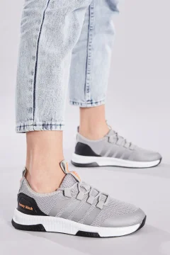 Unisex Smoked Sports Shoes - Фото 1