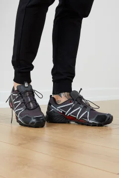 حذاء الرحلات الأبيض المدخن للرجال - Фото 8