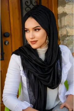 شال أسود جاهز - Фото 3