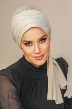 إكرو ستون فستان سهرة مع وشاح - Фото 1