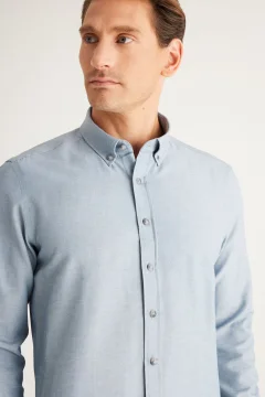 قميص أكسفورد رجالي - Фото 7