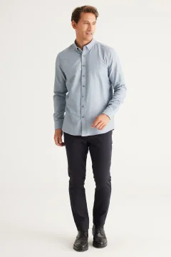 قميص أكسفورد رجالي - Фото 8