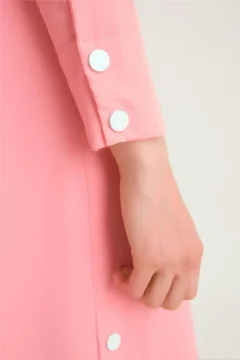 سترة نسائي كاندي بينك - Фото 9