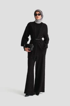Black Shimmer Fabric Set - Фото 1
