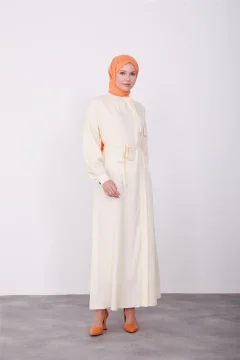 فستان نسائي باللون الاكرو - Фото 5