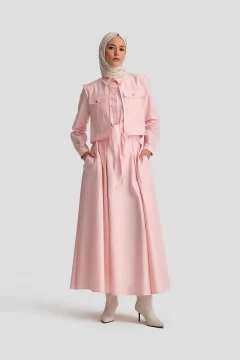 طقم نسائي باللون الوردي - Фото 2