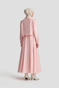 طقم نسائي باللون الوردي - Фото 4