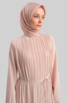 Pleated Dress light pink - Фото 1