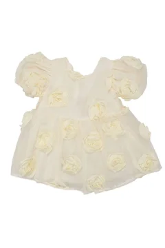 فستان بناتي بتصميم وردة - Фото 6