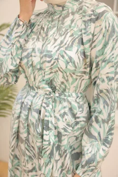 فستان ساتان للمحجبات - Фото 7