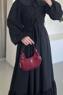 فستان بتفاصيل مطرزة - Фото 6