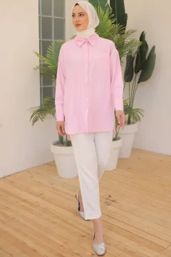 قميص مخطط - Фото 2