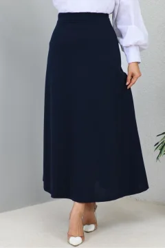 تنورة نسائي انيقة باللون الازرق - Фото 3