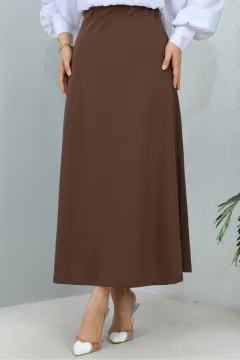 تنورة نسائي ماكس باللون البني - Фото 2