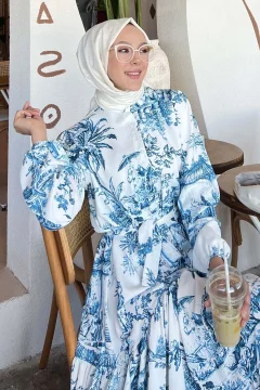 فستان نسائي منقوش - Фото 2