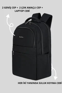 حقيبة ظهر الكمبيوتر المحمول وحقيبة الكلية والمدرسة الثانوية والمتوسطة - Фото 5