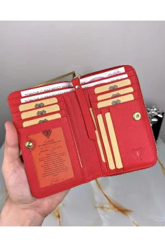 محفظة نسائية فاخرة باللون الاحمر - Фото 6