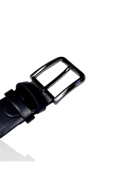 حزام جينز رياضي للرجال من الجلد الطبيعي - Фото 4