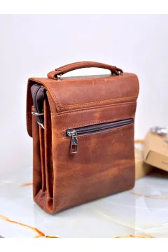 حقيبة يد من جلد بتصميم عصري - Фото 3