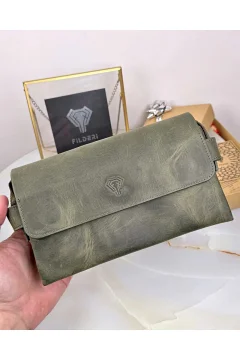 Genuine Leather Premium Men's Handbag - Фото 1