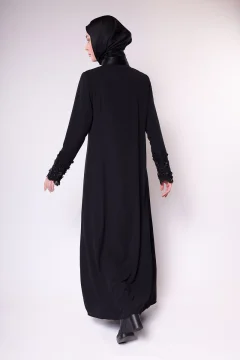 عباية سوداء بسيطة - Фото 7