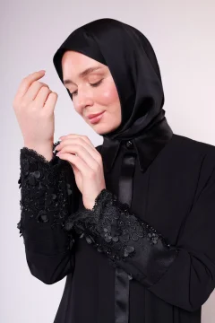 عباية سوداء  بسيطة - Фото 1