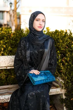 عباية حرير جيسيكا - Фото 5