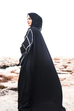 عباية نسائي رائعه وأنيق للغاية باللون الاسود - Фото 6