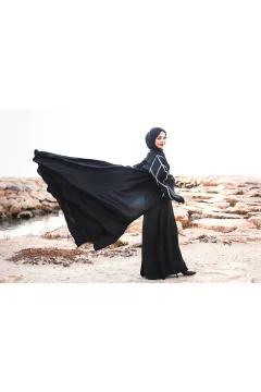عباية نسائي رائعه وأنيق للغاية باللون الاسود - Фото 5