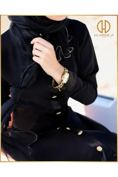 فستان سهرة أسود عالي الجودة - Фото 3