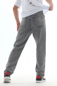 جينز للرجال رمادي - Фото 4