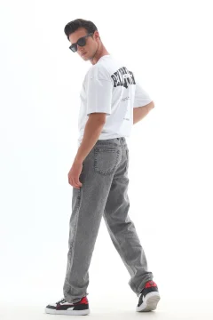 جينز للرجال رمادي - Фото 7