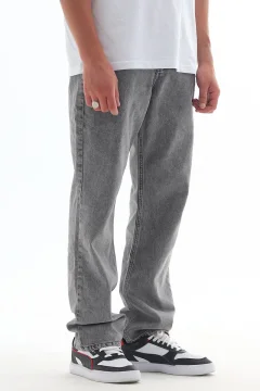 جينز للرجال رمادي - Фото 6