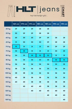 جينز للرجال رمادي - Фото 15