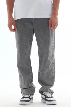 جينز للرجال رمادي - Фото 5