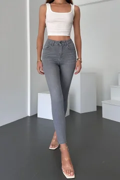 Gray Women's Skinny Fit GRAY - Фото 1