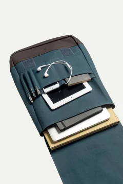 حقيبة الظهر للجنسين لون المحيط - Фото 3