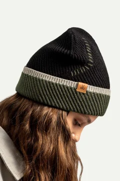 قبعة صوفية للجنسين باللون الاسود - Фото 4