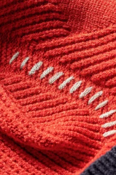 قبعة صوفية للجنسين باللون الاحمر - Фото 5