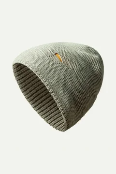 قبعة صوفية للجنسين باللون الرمادي الفاتح - Фото 2